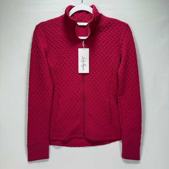 NWT New Walter Lady XS Extra Small Hagen Women's Texture Full-Zip Golf Jacket - Picture 3 of 6